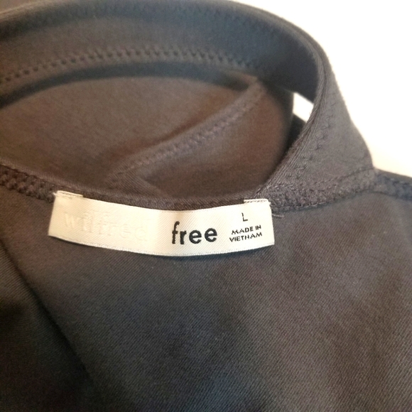 NWOT Wilfred Free Marie Cross-back, Thong Bodysuit Sz. Large. - Picture 6 of 7